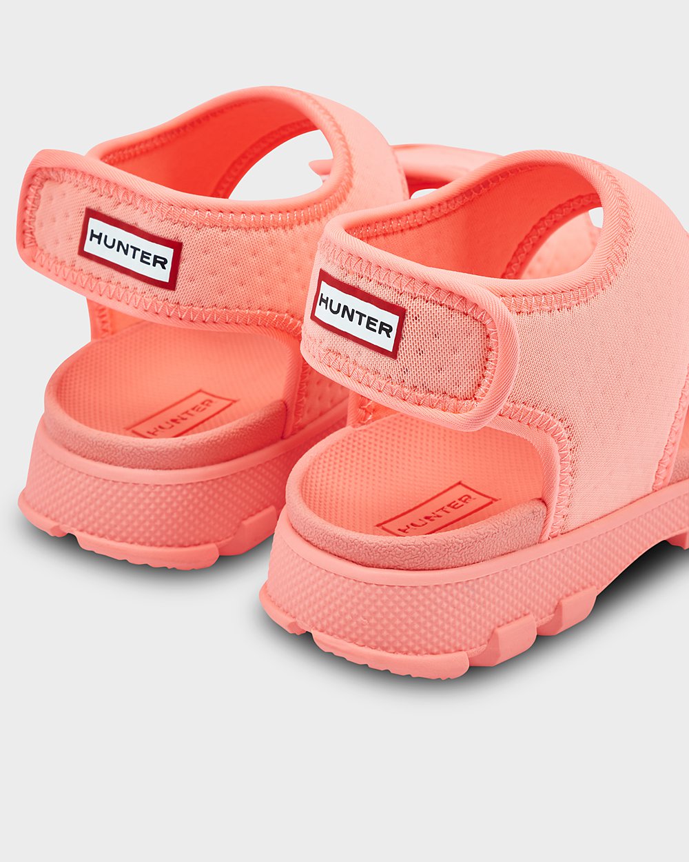 Hunter Niños Original Big Outdoor Walking - Sandalias Amarillo - 391-TSGXCO